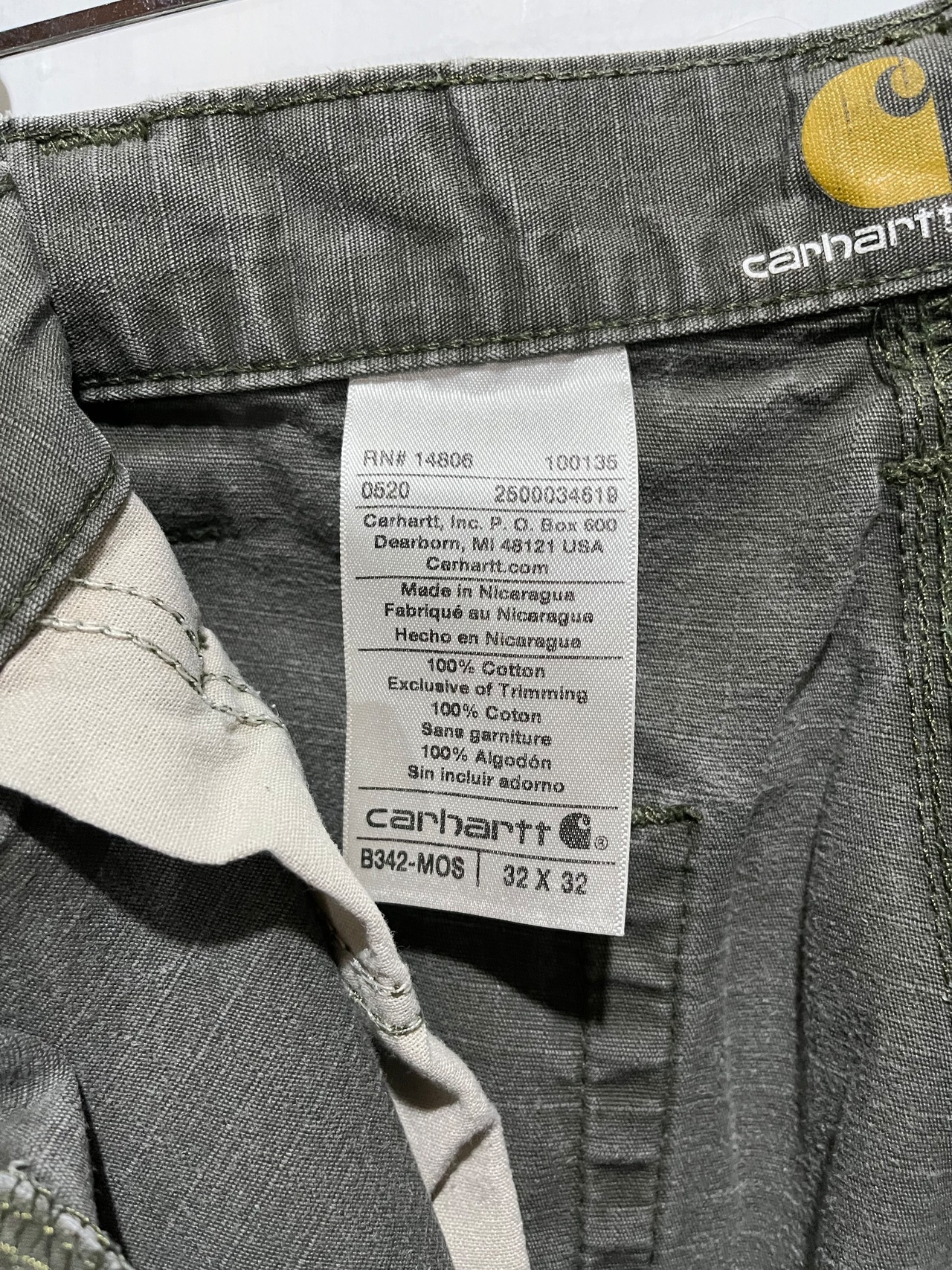 00's~ Carhartt Cargo Pants【W32 L29】