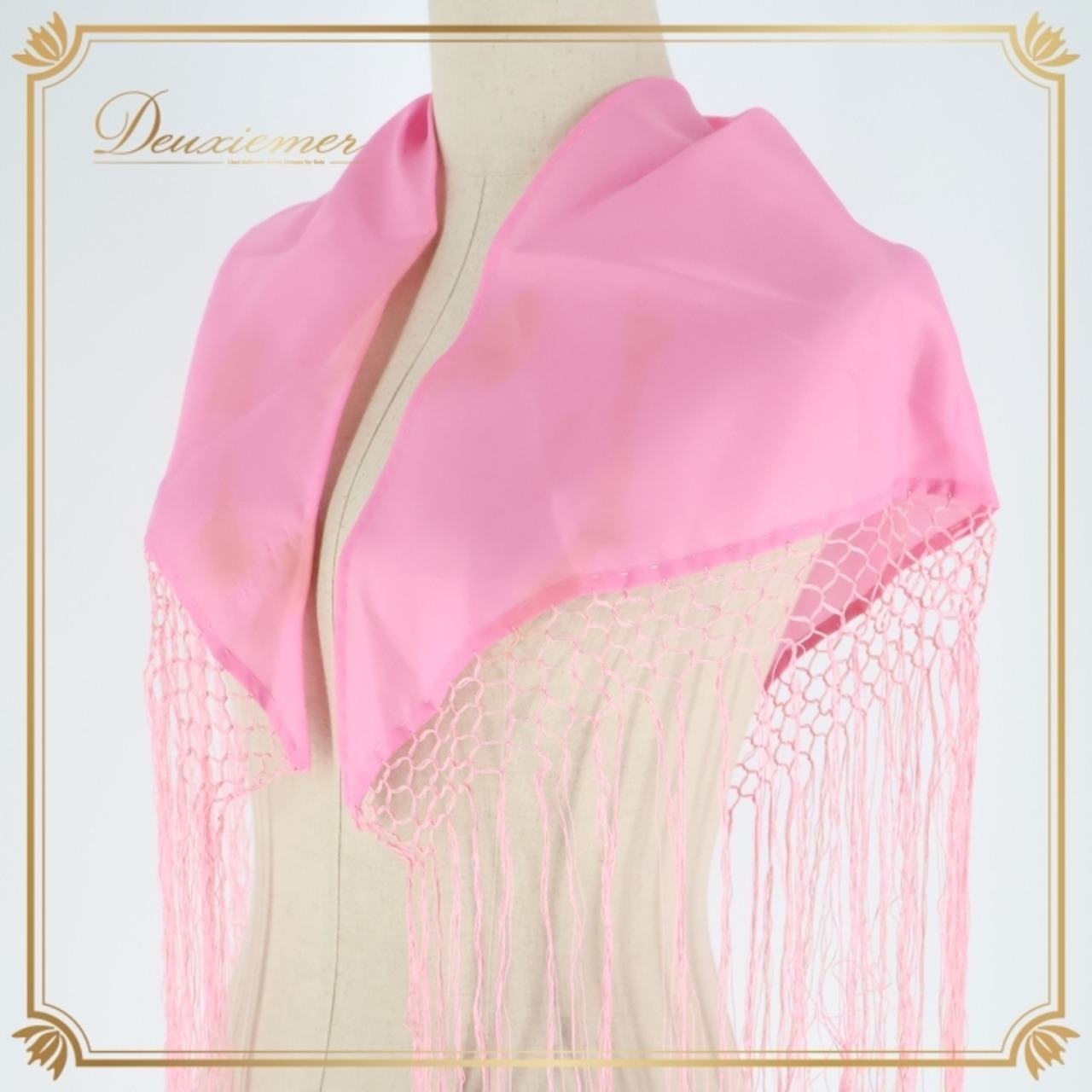 フラメンコ 衣装 シージョ ピキージョ 小物 ピンク系 無地 シンプル フレコ フリンジ 三角形 トライアングル ダンス 舞台 練習 発表会 イベント ダンス衣装 ショー フラメンコ小物 シンプルデザイン おしゃれ 発表会用 コスチューム ステージ 衣装用