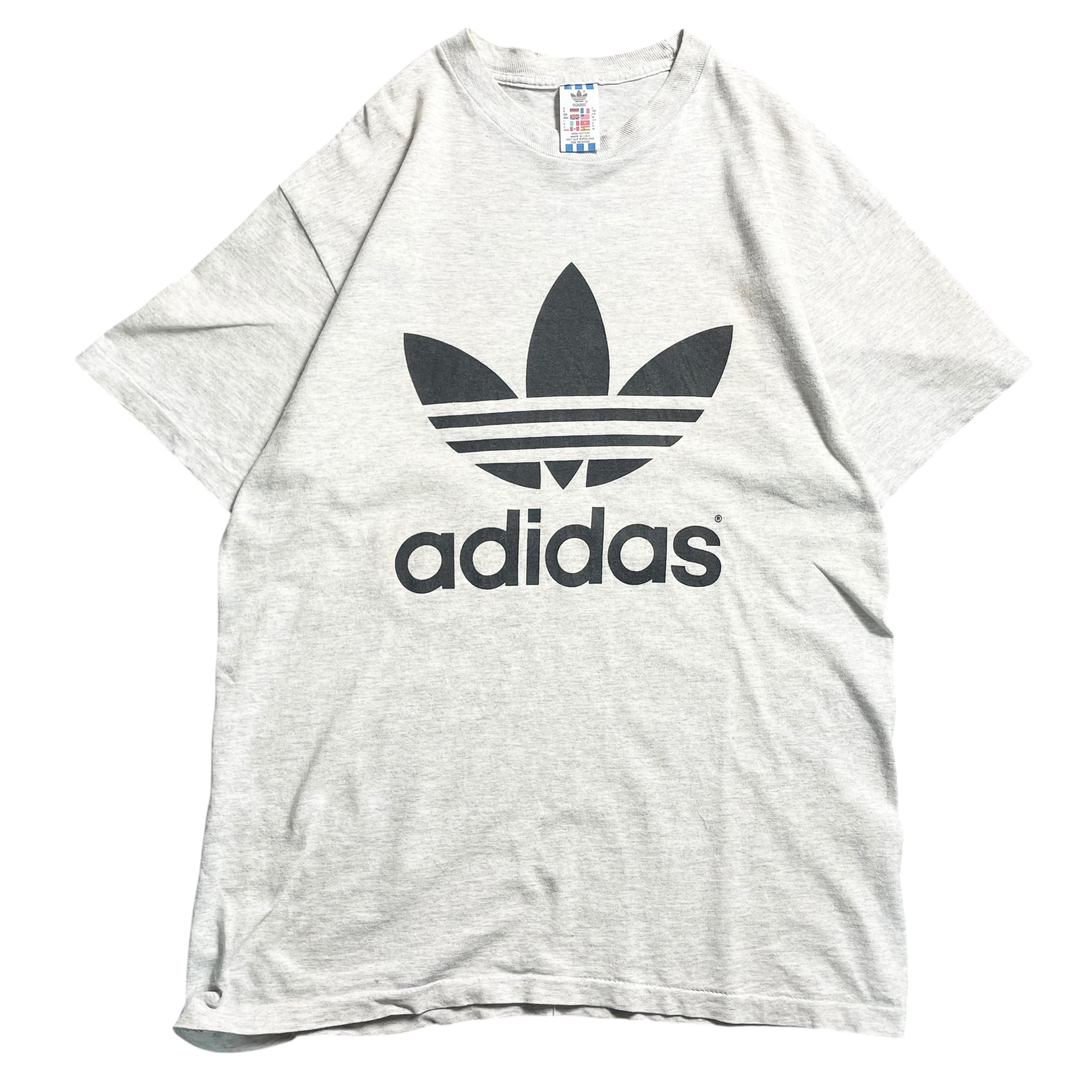 90s USA製 adidas ロゴ vintage T-shirt