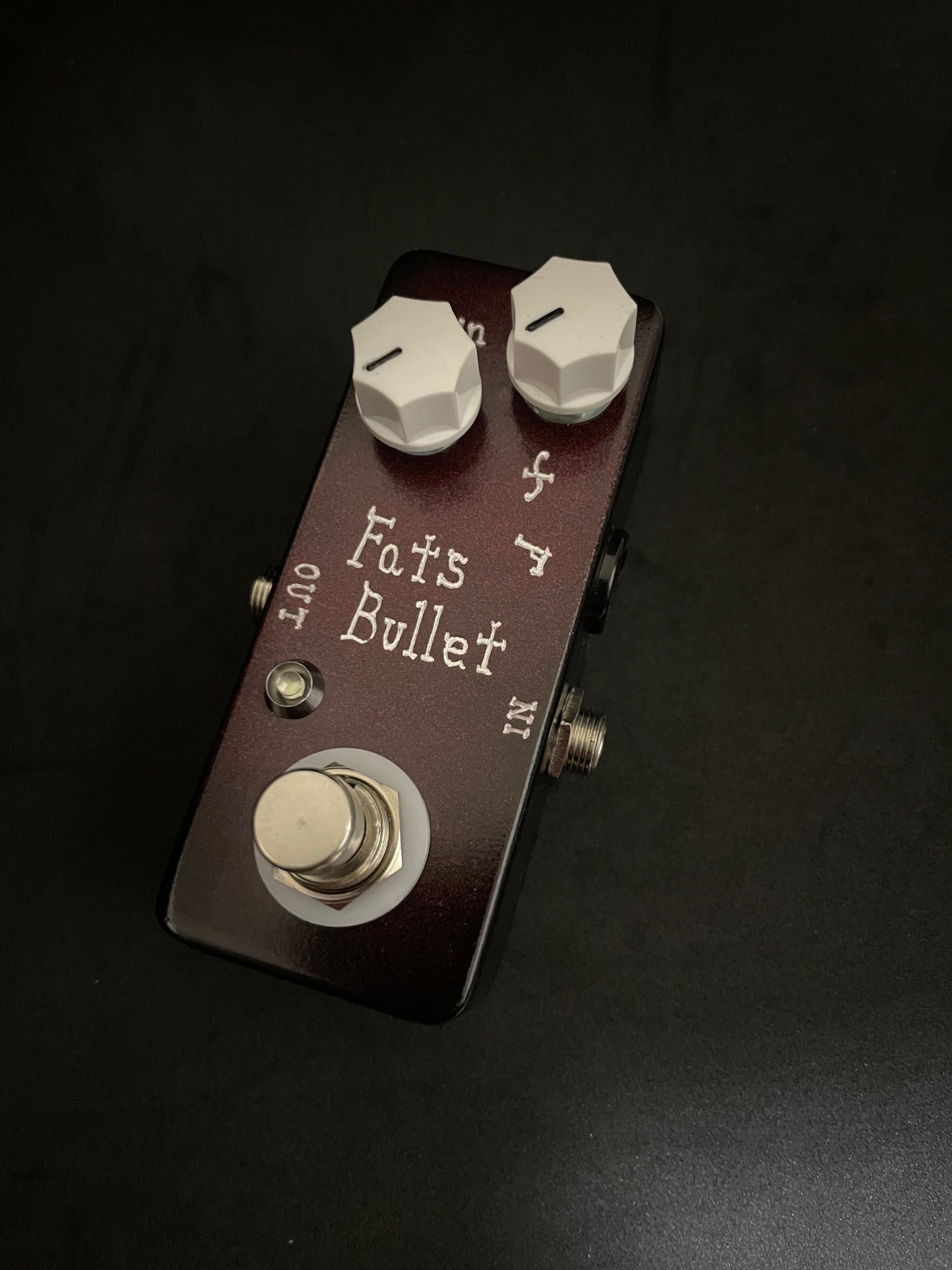 完全オリジナル回路のハンドメイドオーバードライブブランド：Fats