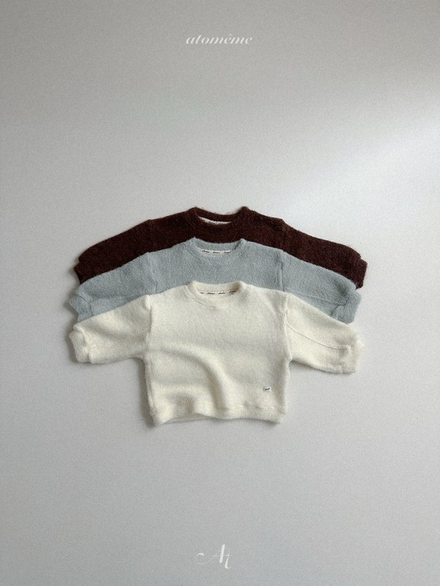 atomeme25wn_Knit Sweatshirt