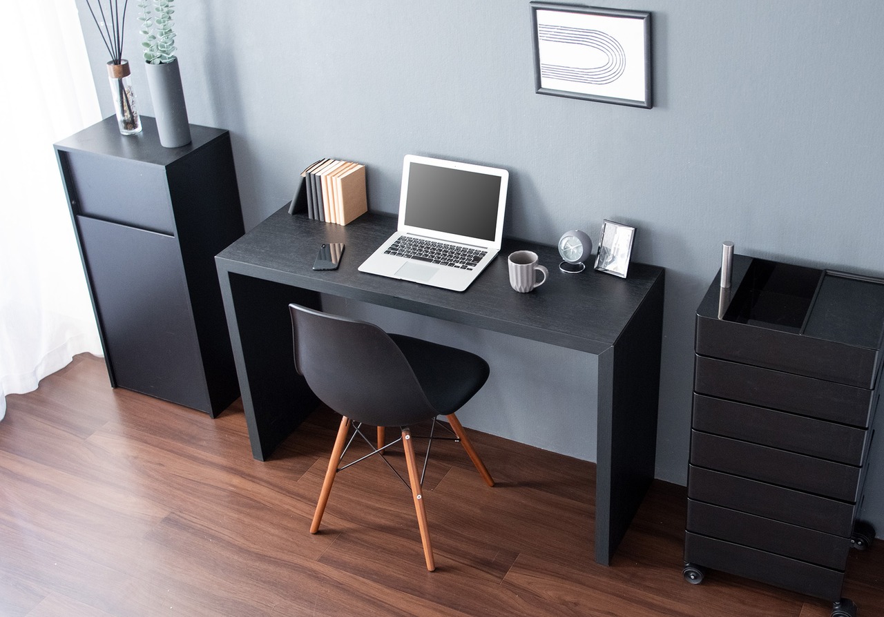 シンプルデスク 横幅150cm×奥行40cm Visage Neo（ビサージュ ネオ）