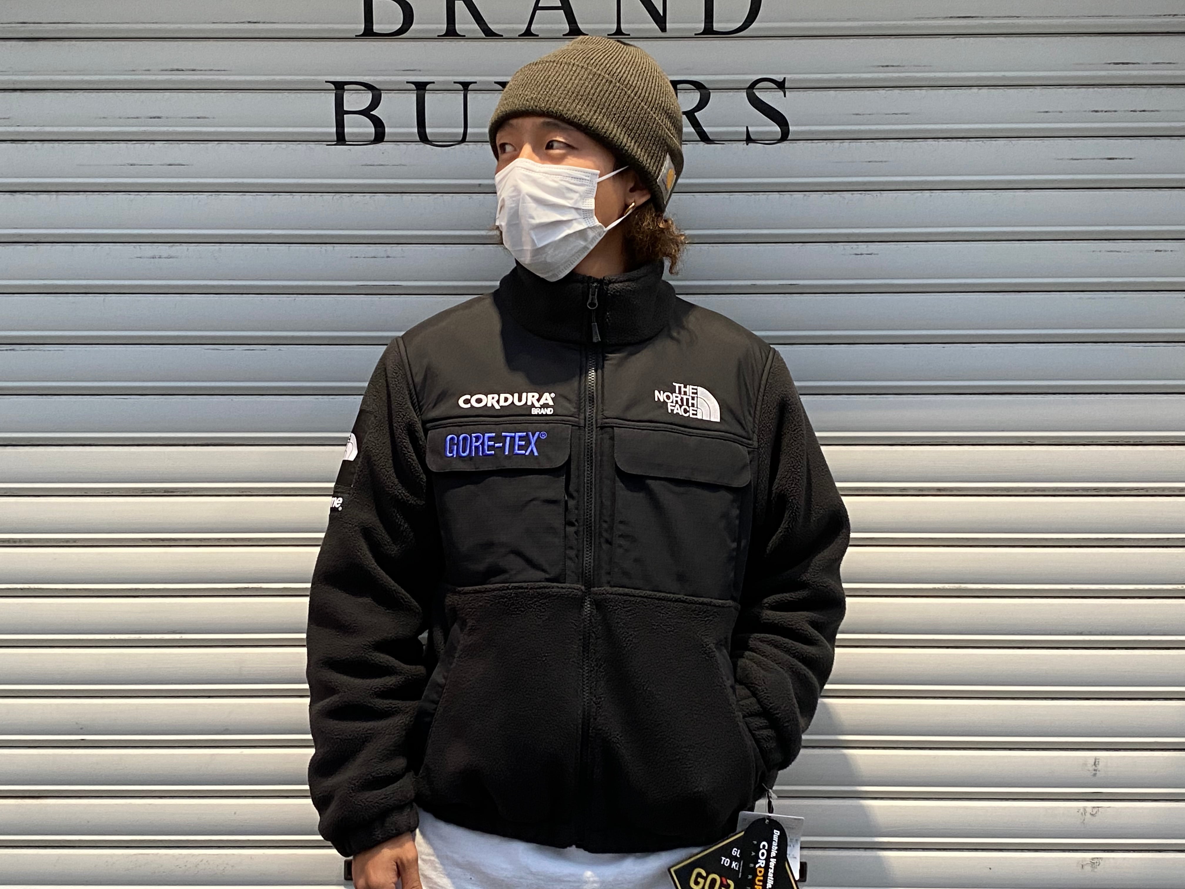 Supreme 18AW × THE NORTH FACE EXPEDITION FLEECE JACKET BLACK SMALL ...
