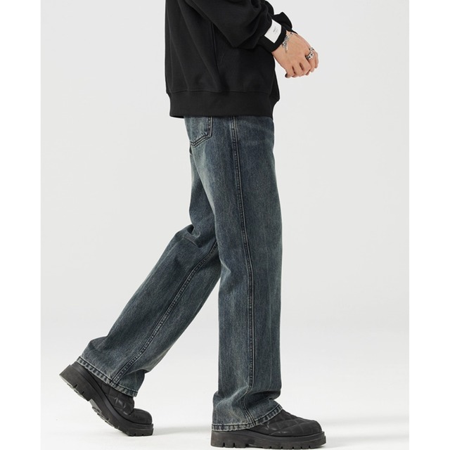 ローライズベルボトム デニムパンツ af0203