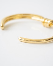 〈CÉLINE by phoebe philo〉Knot Double Cuff Bracelet