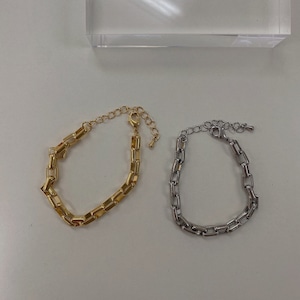 square chain connection bracelet