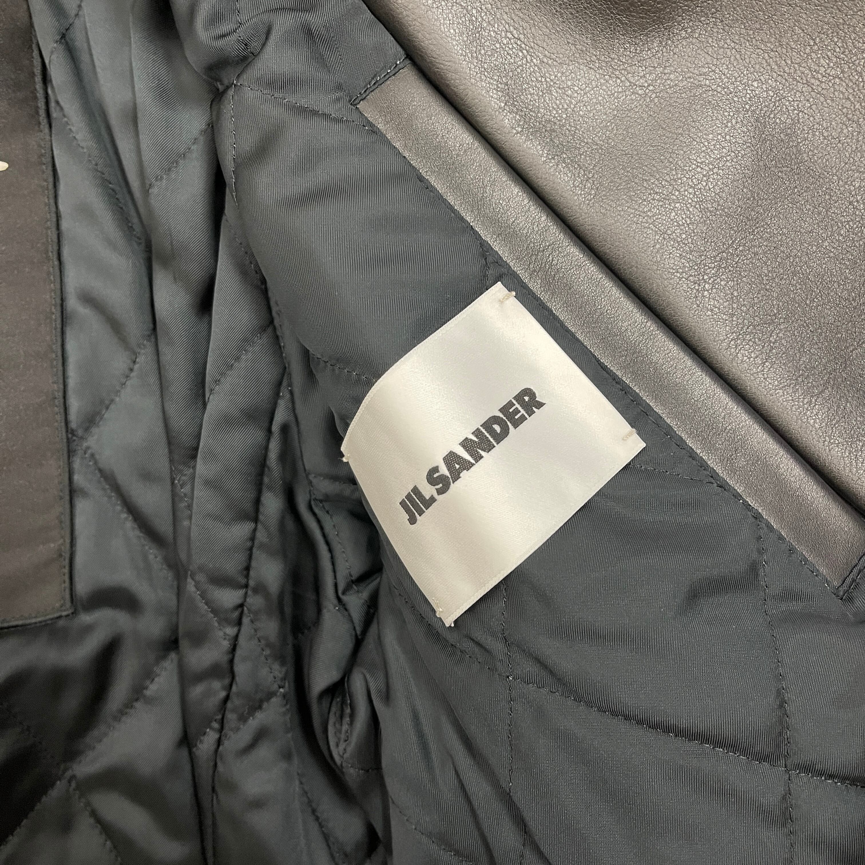JIL SANDER(ジルサンダー) Santa Maria Novella leather jacket JIL SANDER(ジルサンダー) Santa Maria Novella leather jacket