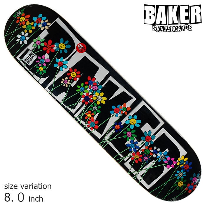 新品　BAKER ベイカー　スケボー　デッキ　8インチ