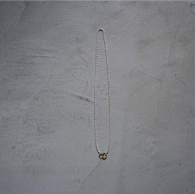 wachigai　45cmショート　（SV925・K18）　necklace