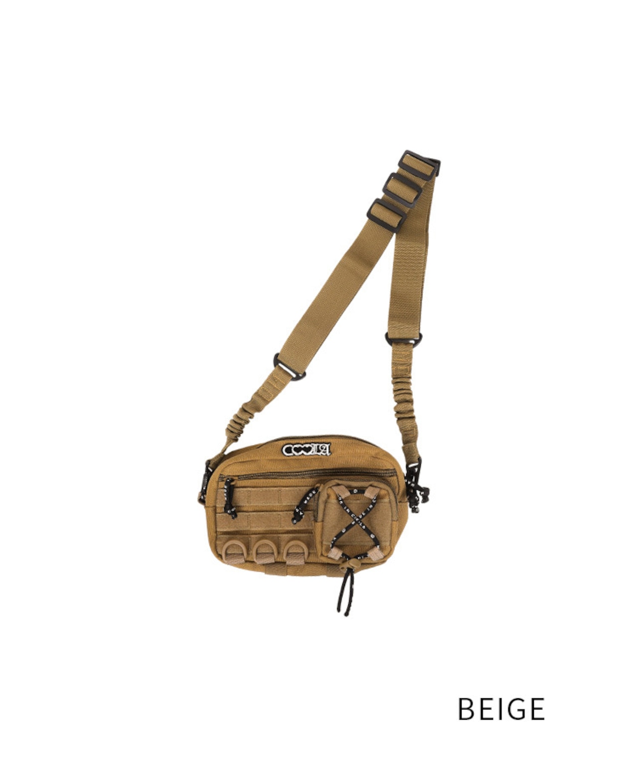 COOLAオリジナルコンパクトショルダーBAG (BEIGE) CQ-48539