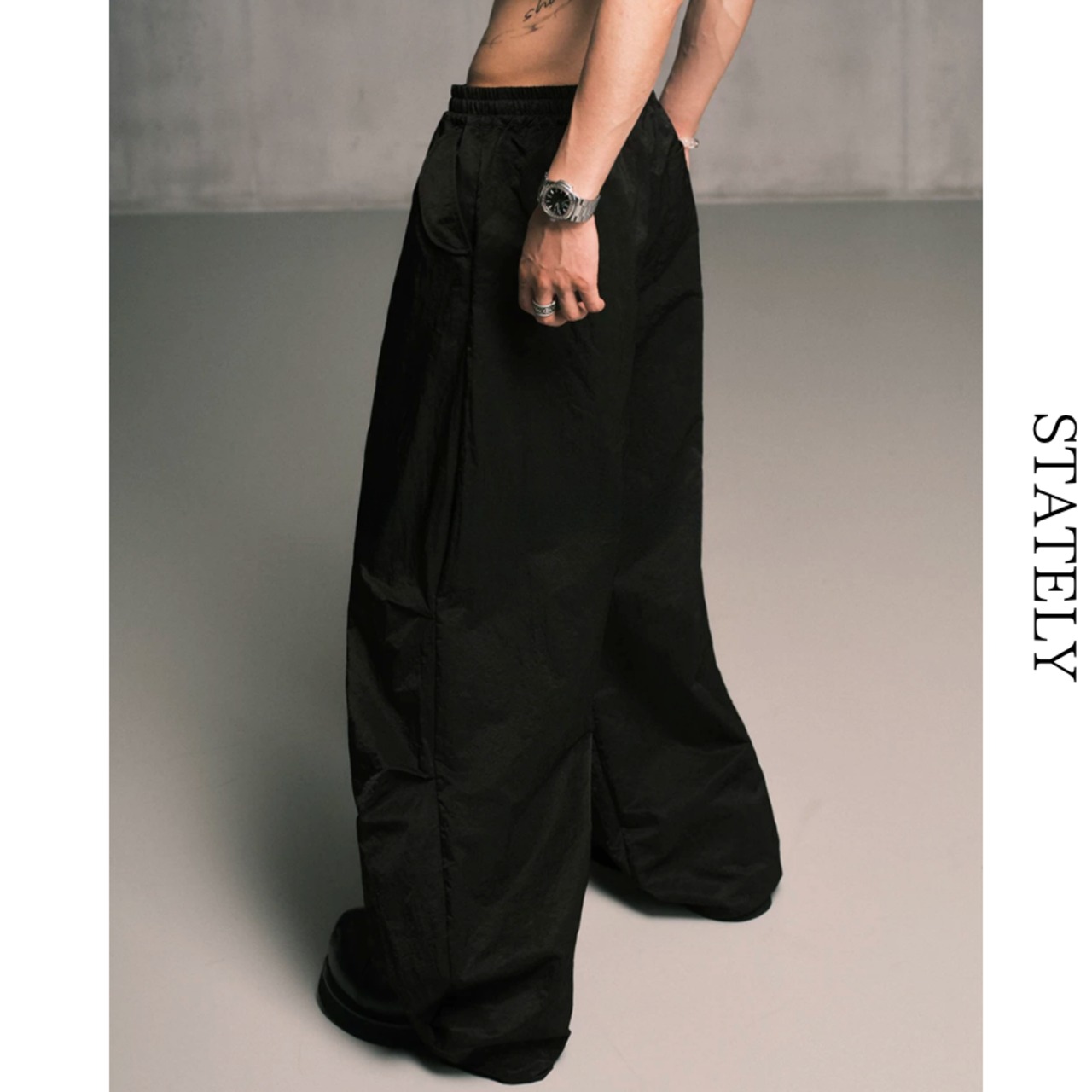 Shirring ナイロンセットアップ/2color_ST27・画像14