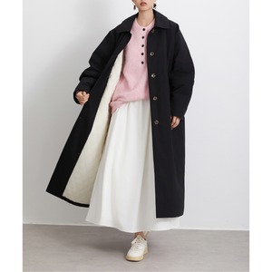 オーバーサイズ ステンカラーコート 2type／4color W01402