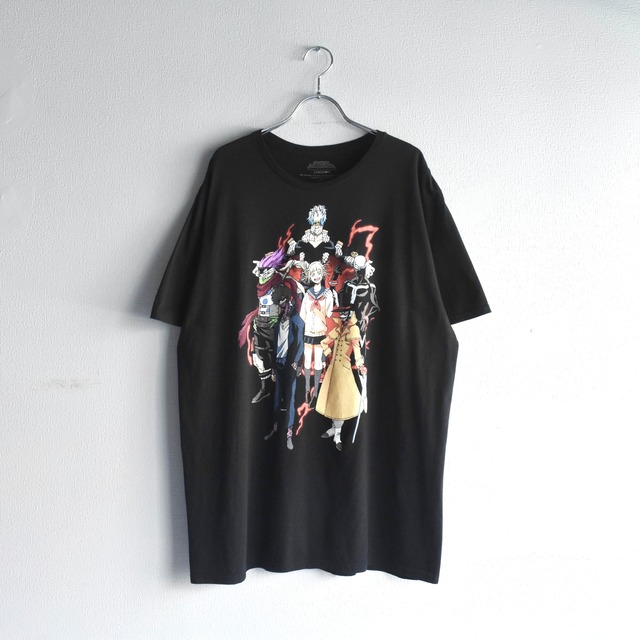 “僕のヒーローアカデミア”『ヴィラン連合』 Front Printed Anime T-shirt s/s