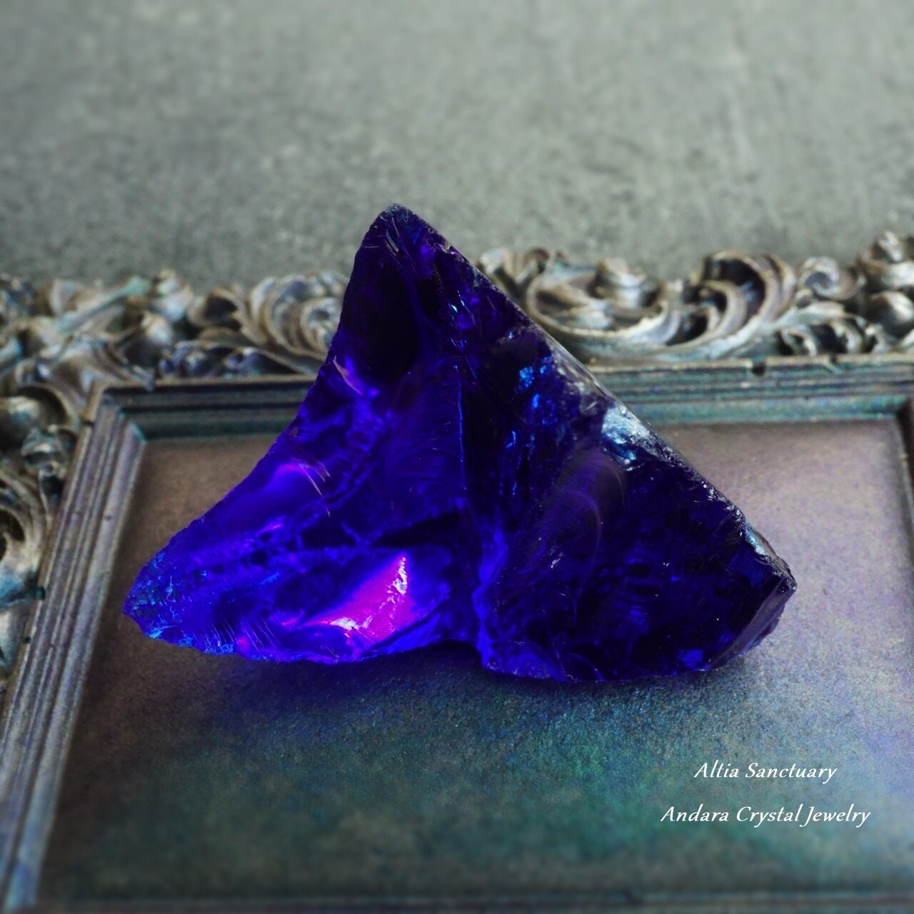 アンダラクリスタル（タンザナイトファイヤー） 女神巻き®︎アンダラクリスタル《タンザナイトファイヤー》の