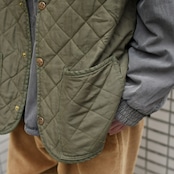 hunting quilting vest khaki
