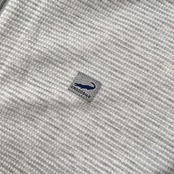 CROCODILE クロコダイル ハイネック ジップアップ ジャージ ジャケット サイズ M /グレー/ボーダー柄