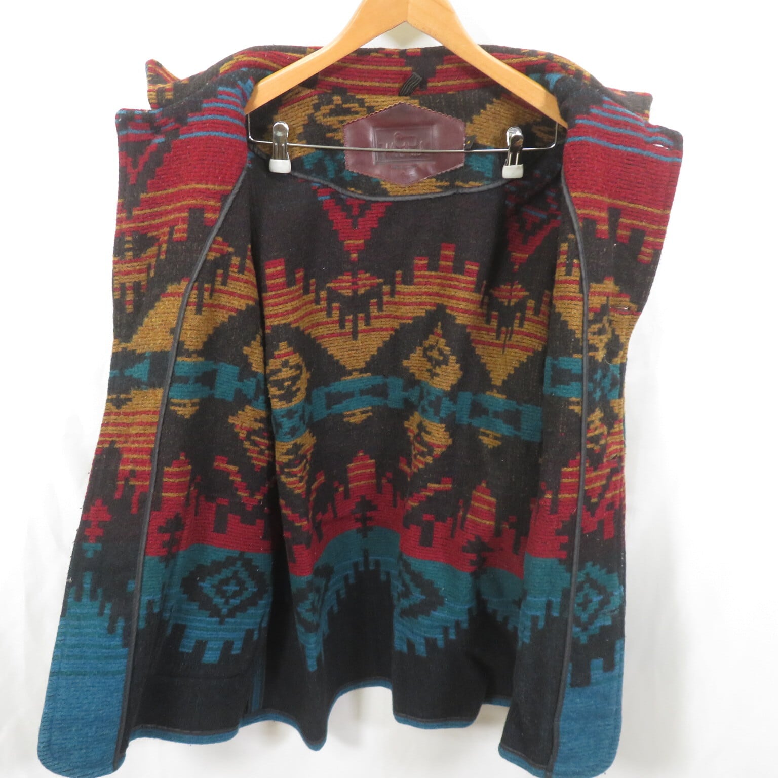 80s WOOLRICH USA製 ネイティブ柄 コート sizeXXL/ウールリッチ 0304