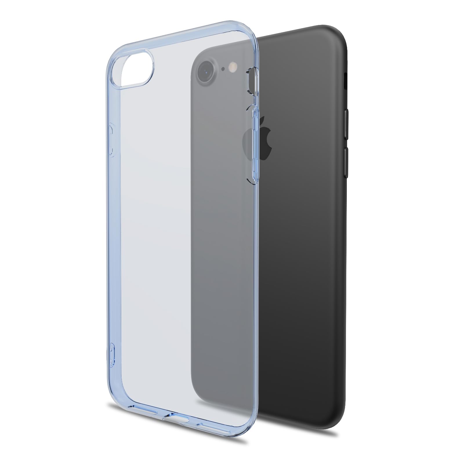 EUMADOVE iPhone SE 用 ケース 第2世代 第3世代 iPhone 7 iPhone 8 対応 クリアソフトケース
