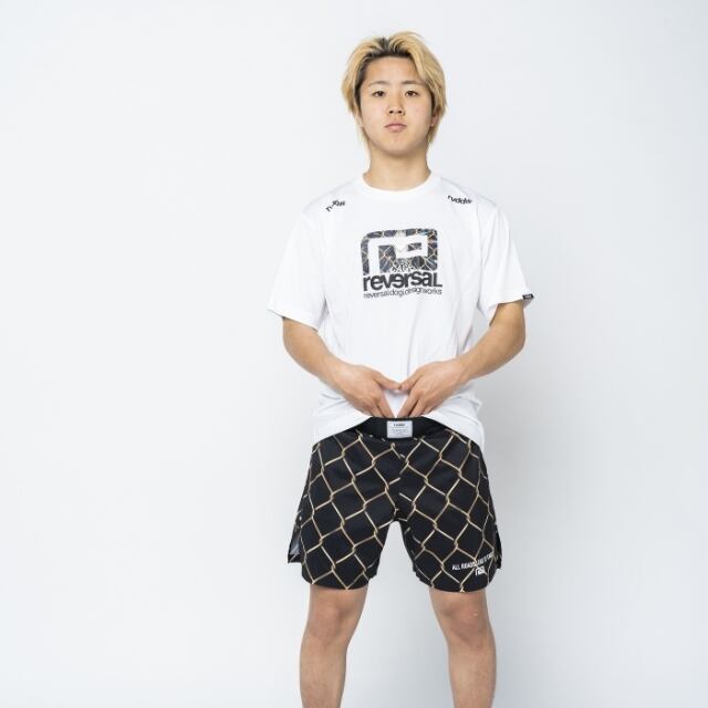 reversal】SPACE CAGE BIGMARK DRY TEE ドライメッシュTシャツ 半袖T