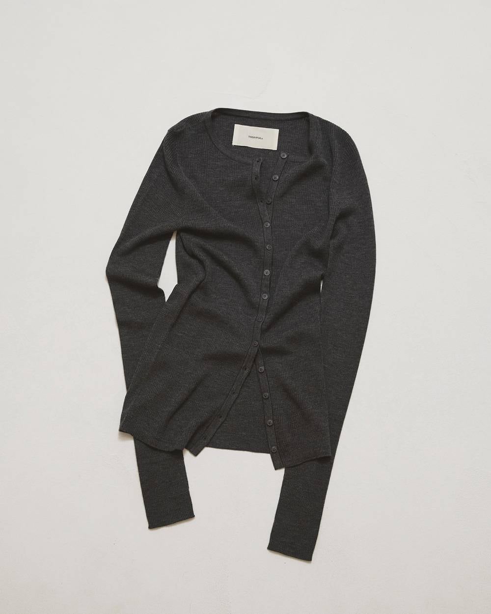 TODAYFUL Silkwool Knit Cardigan シルクウールニットカーディガン C