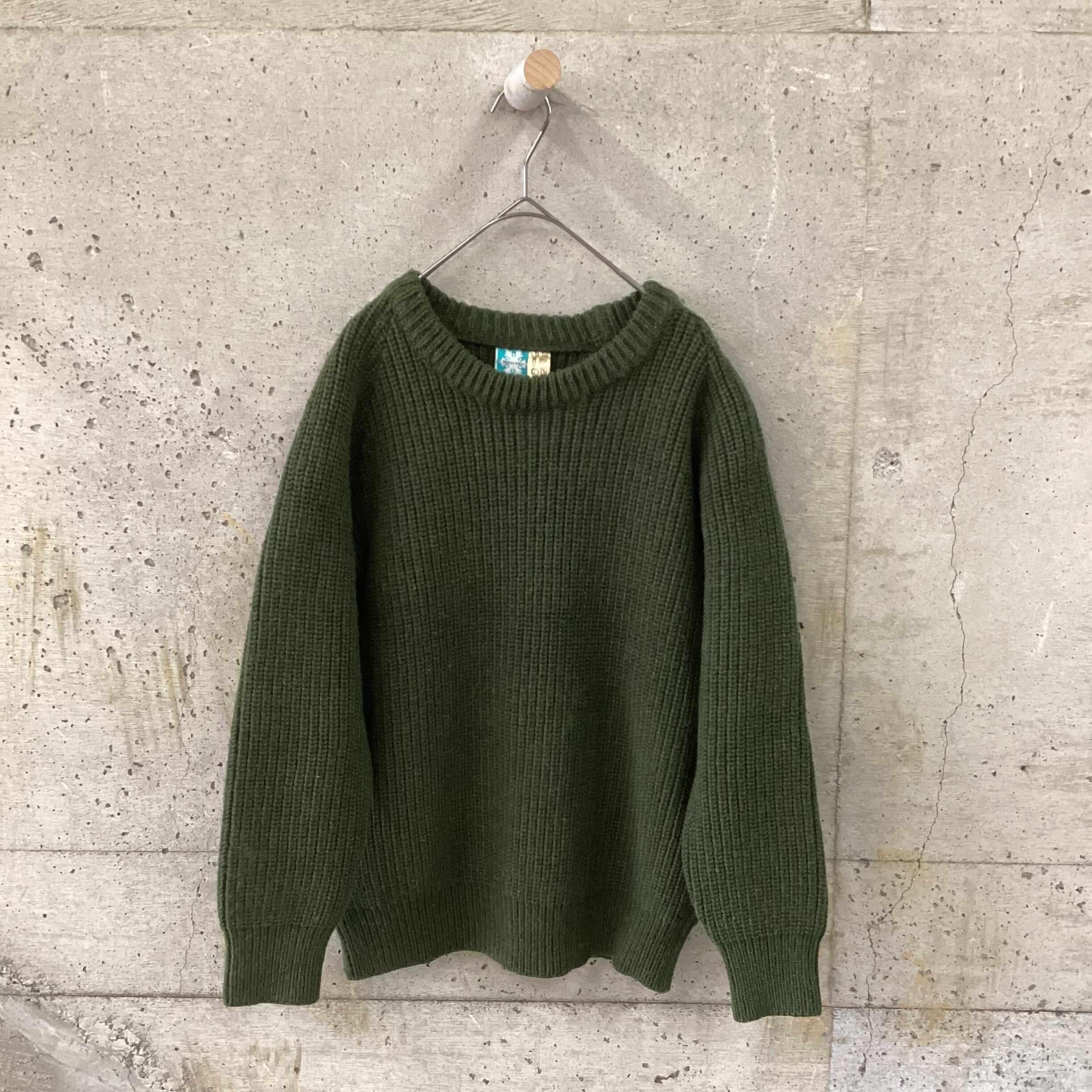 Pure New Wool Khaki Knit