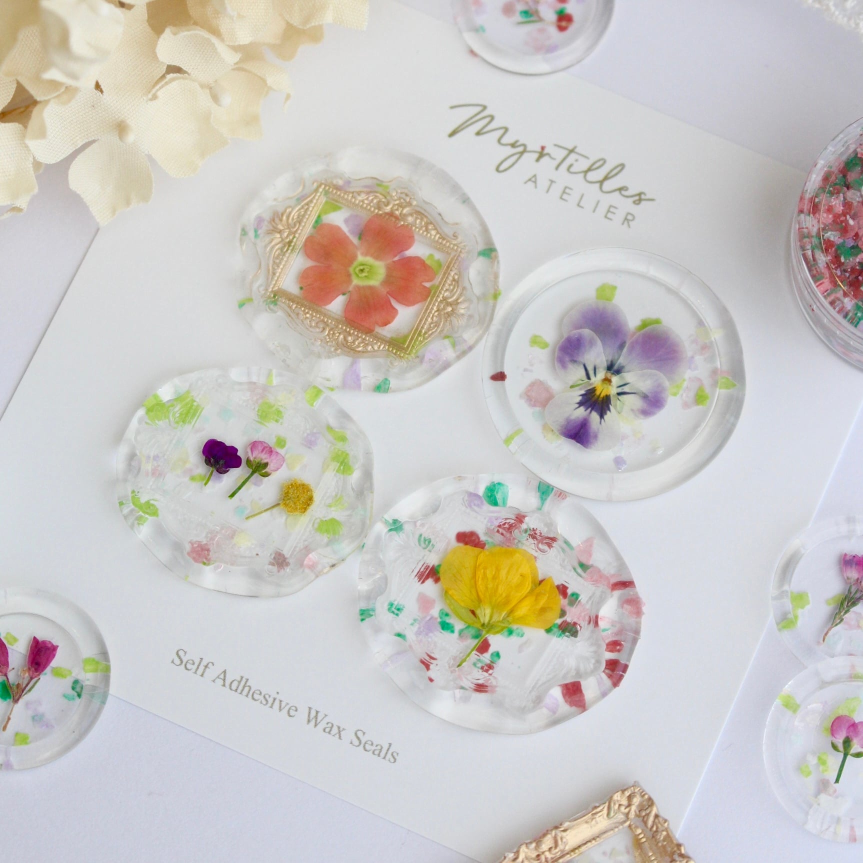 封入素材】シーリングスタンプ用 Mone Glitter【1個売り