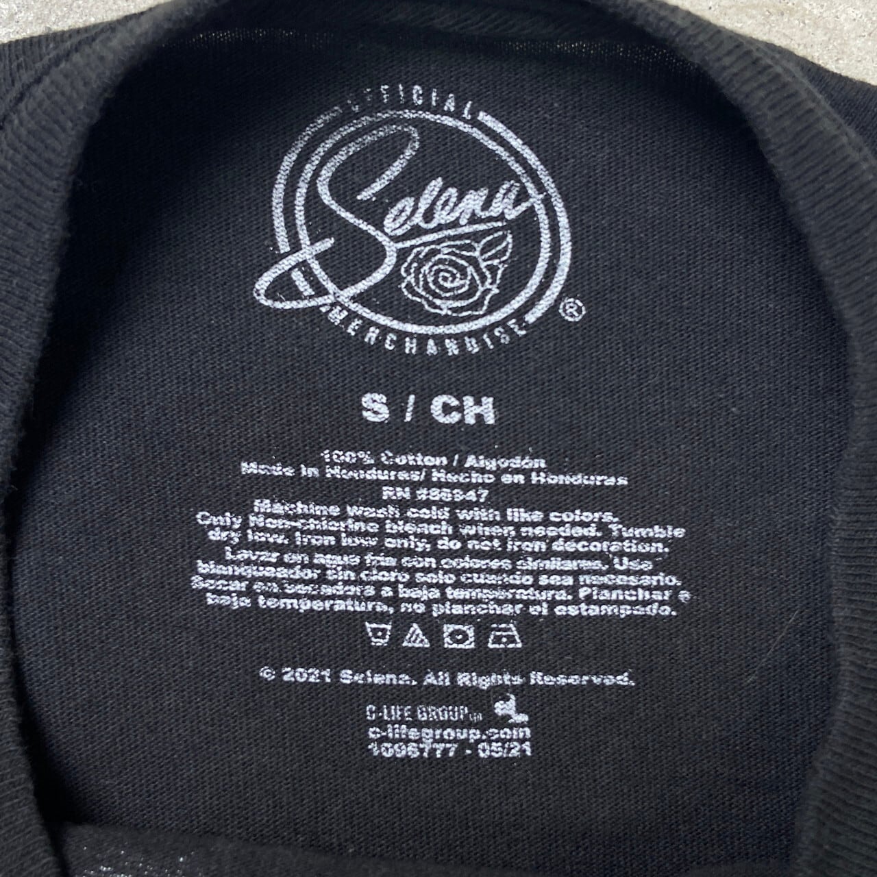 SELENA セレーナ アーティスト フォトプリントTシャツ メンズS