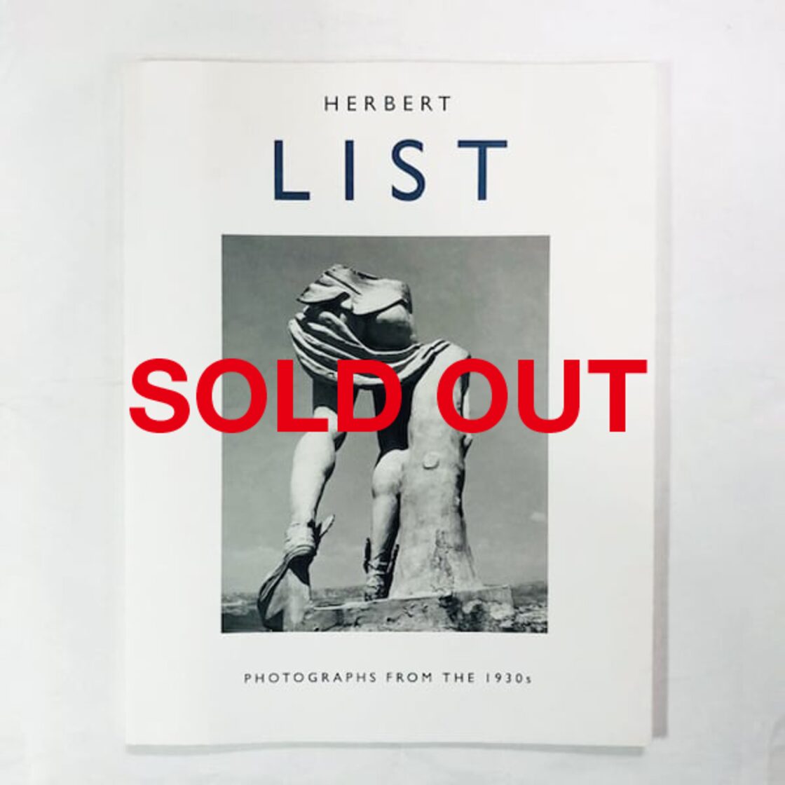 ハーバート・リスト写真集「Herbert List: Photographs from The 1930s 