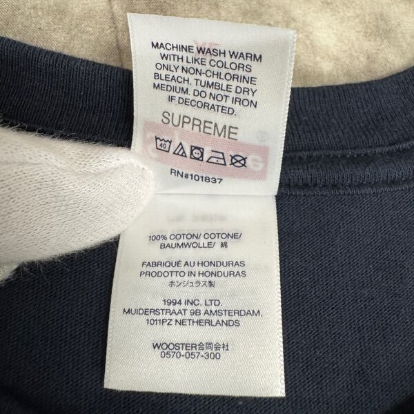 Supreme Wings Tee NAVY Sサイズ Supreme/シュプリーム【25SS】Wings Tee/ウィング 半袖Tシャツ