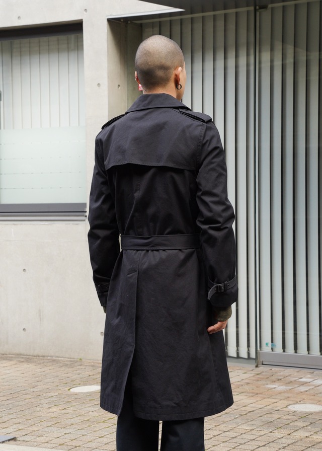 90-00’s A.P.C. belted cotton trench coat