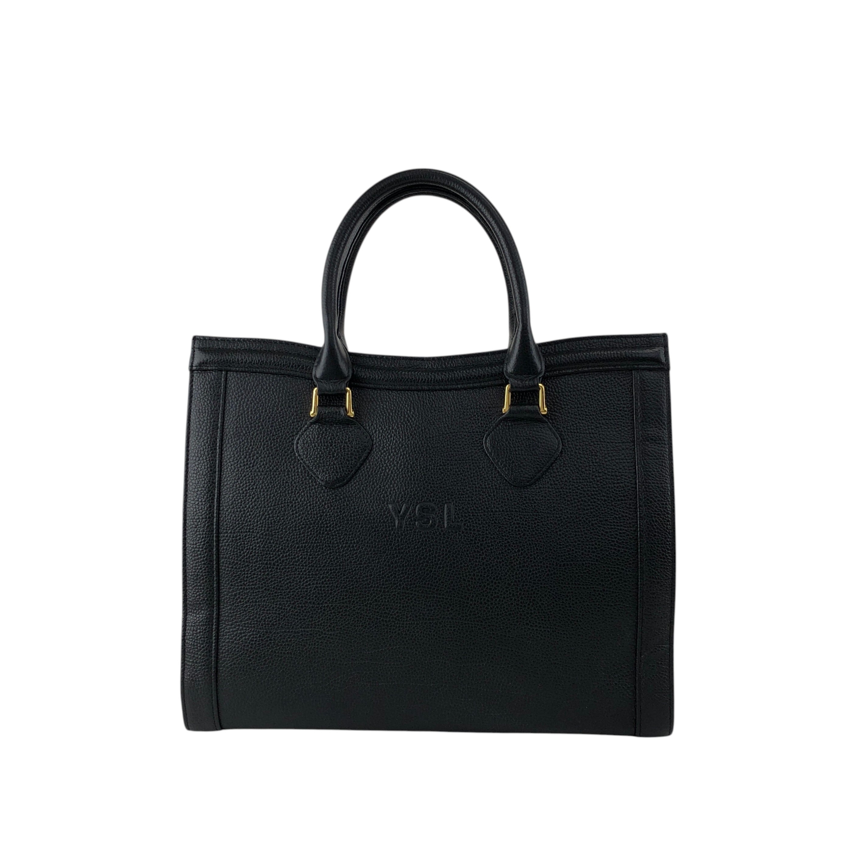Yves Saint Laurent イヴ・サンローラン ハンドバッグ ブラック YSL