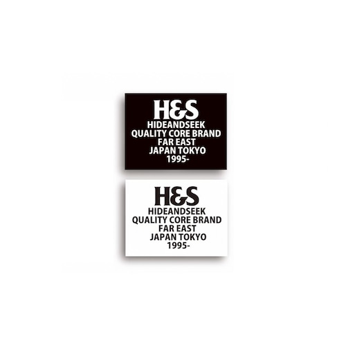 ステッカー / HIDEANDSEEK(ハイドアンドシーク) / H&S STICKER(24SS)(Lサイズ)(HG-011124)