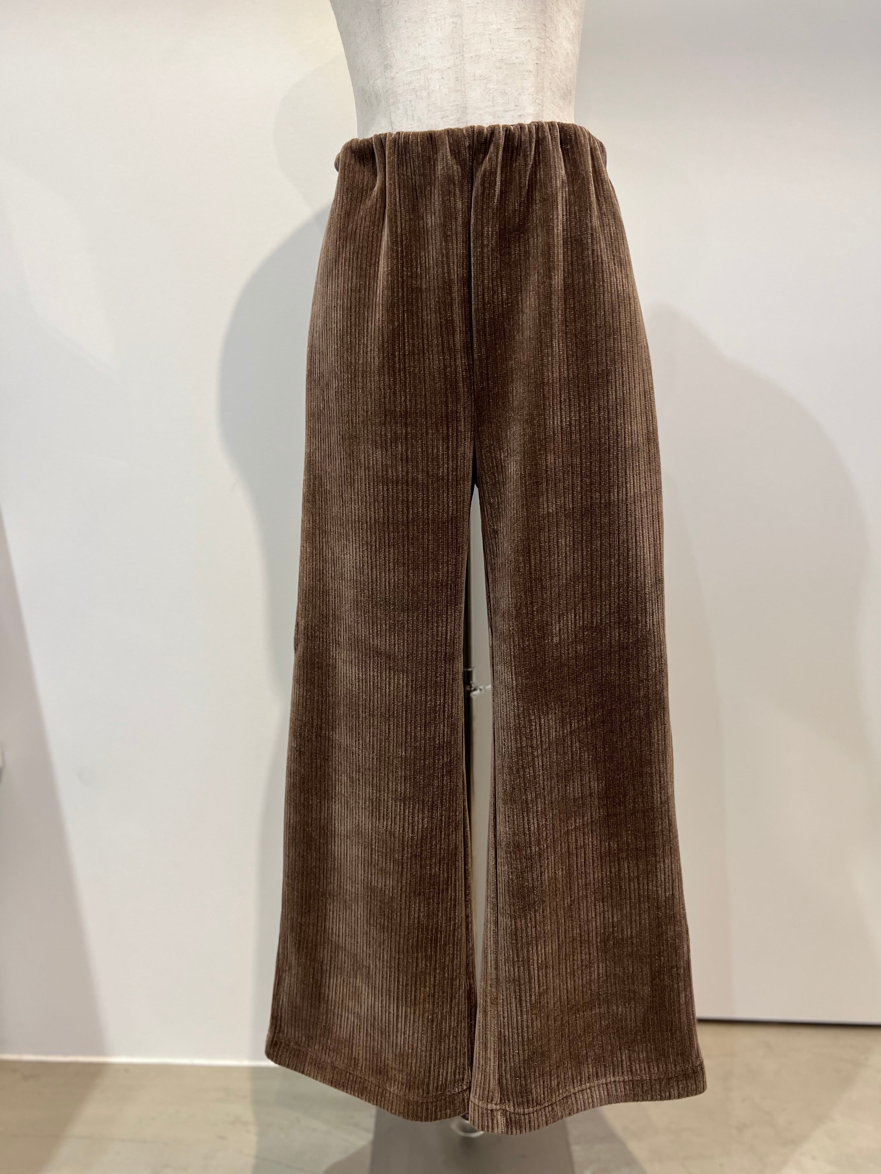 【SELECT】ストレッチベロアイージーパンツ