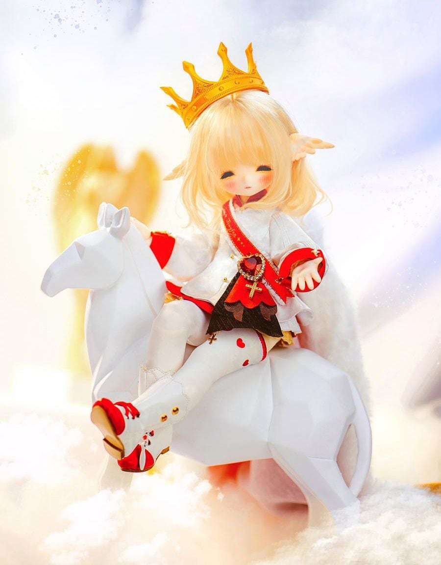 世界300体限定】TINY FOX◇MJDドール フルセット Fox King 狐狐国王