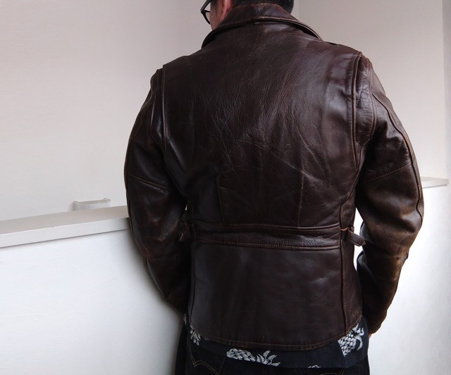 40s SPORT JACK HORSEHIDE JACKET 38