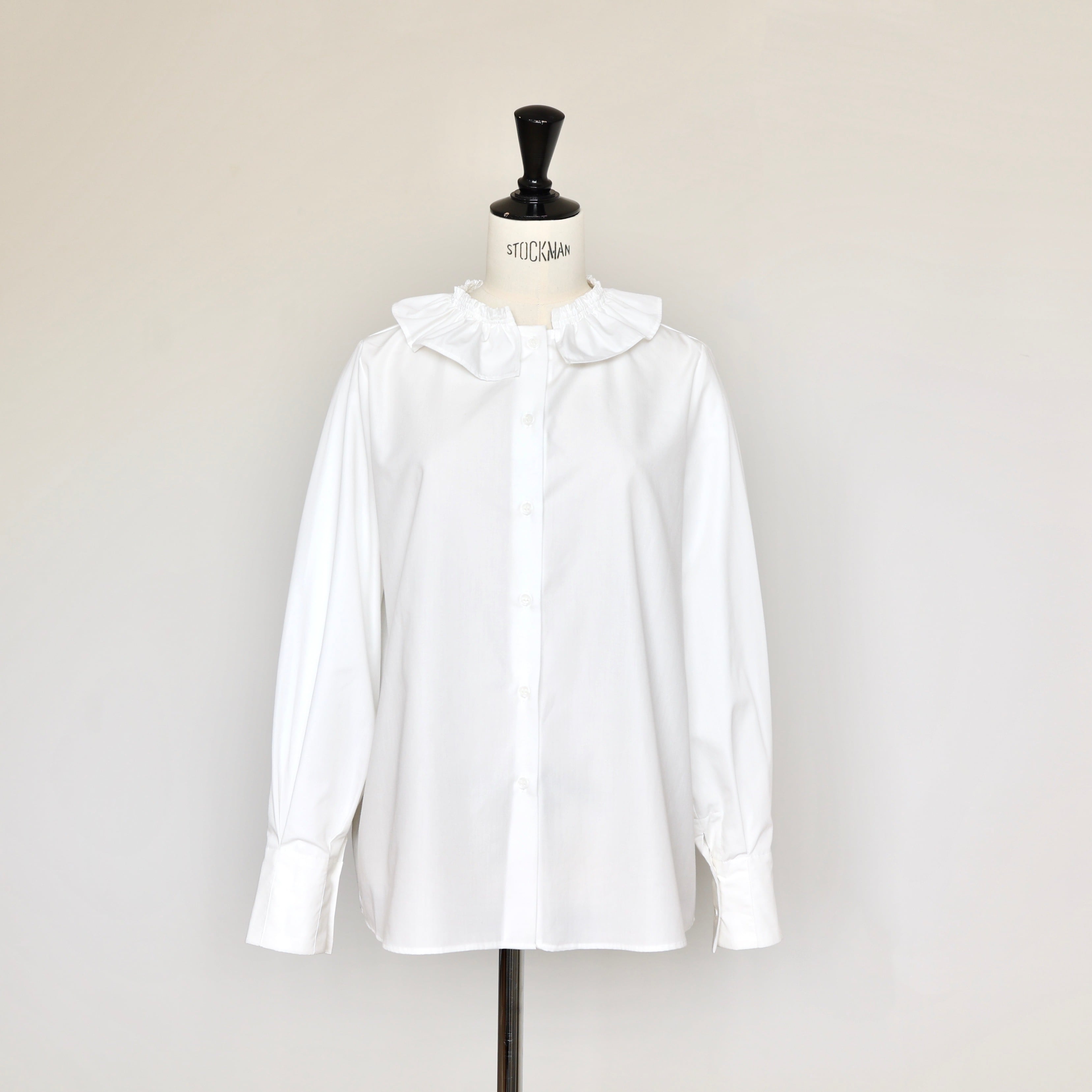 gypsohila Asymmetry blouse ブルー