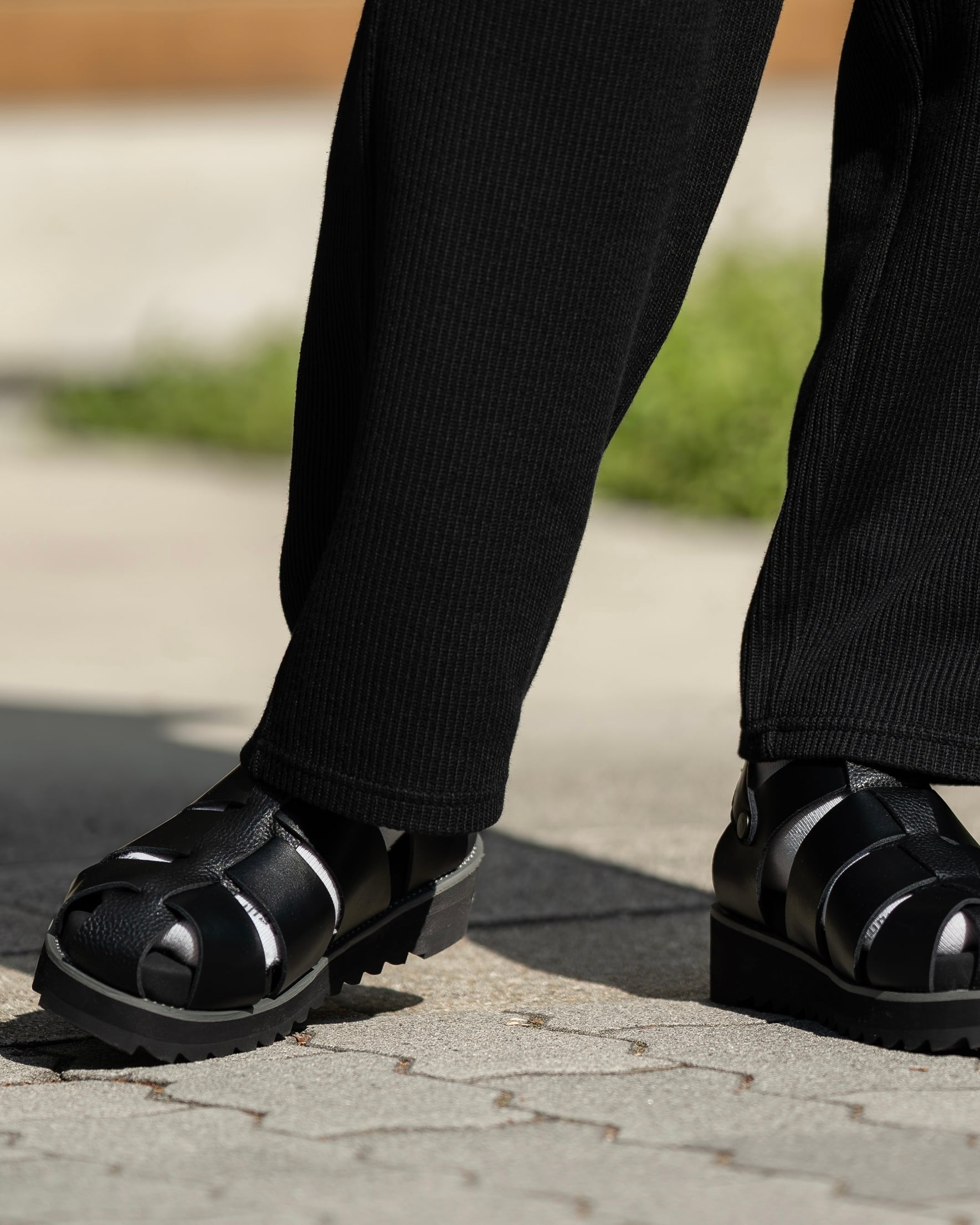 High Sole Leather Sandal［ATB-S-003］グルカサンダル | AMUY TRYSBAY