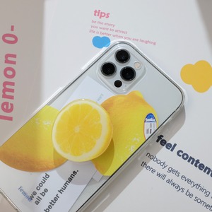 レモンクリアレトロポップ　iPhoneケース  25