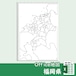 福岡県のOffice地図【自動色塗り機能付き】