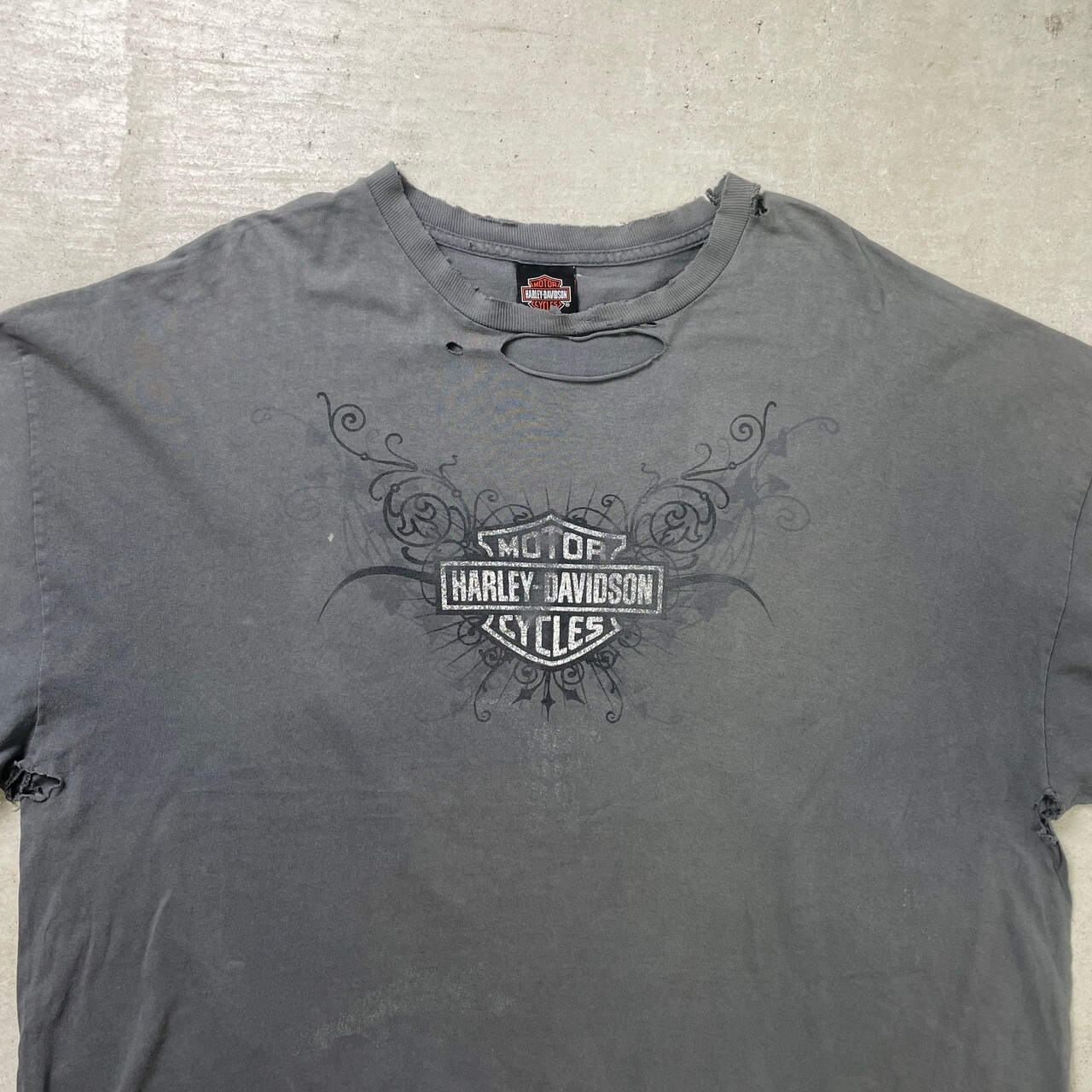00年代 Harley-Davidson ハーレーダビッドソン ロングTシャツ ロンT 