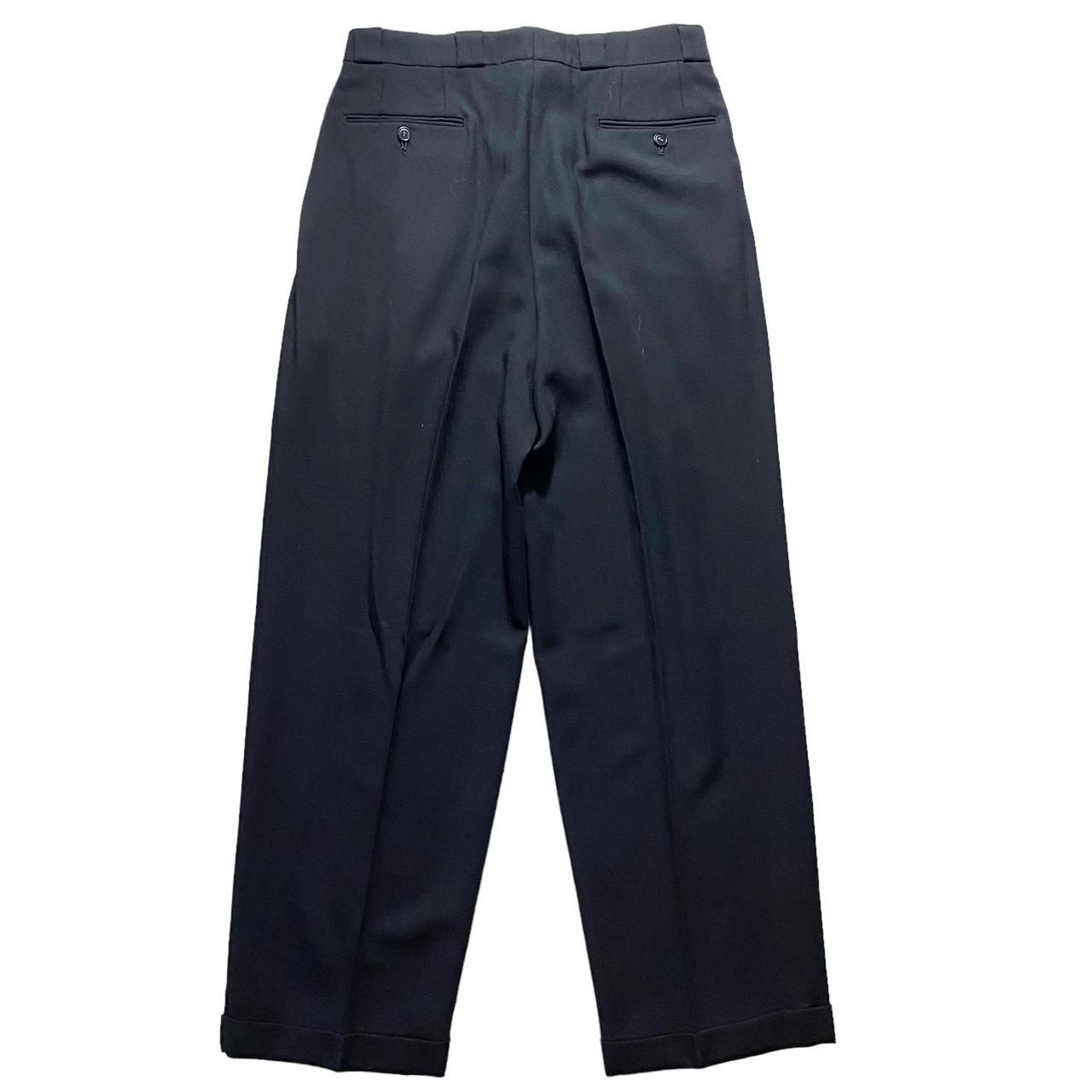 vintage EMPORIO ARMANI double breasted black drape suits set-up