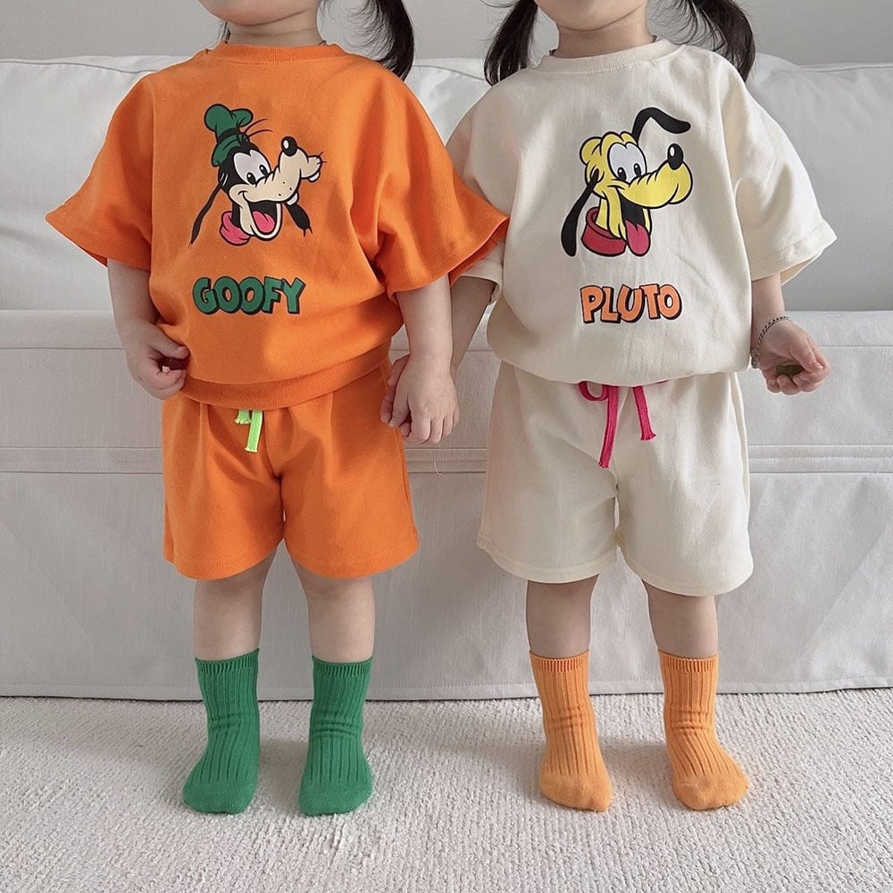 KIDS】【並行輸入品】ディズニー上下セット【yo-24sm03235】 | LUCKIDS
