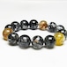 ブラックエレスチャルクォーツ ブレスレット 16mm 一点物 111-53890
