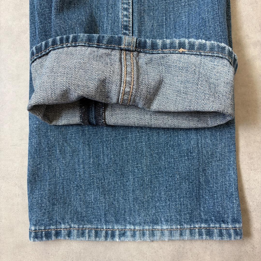 リーバイス527 Levis W34 フレア ブーツ 青 古着 ヒゲ 22213 | fuufu