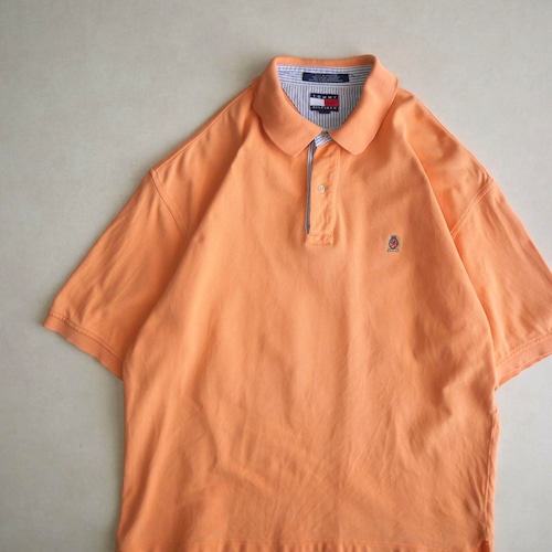 "90s Tommy Hilfiger" short sleeve polo shirt