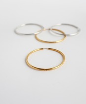 チタンフープピアス-50mm/026032