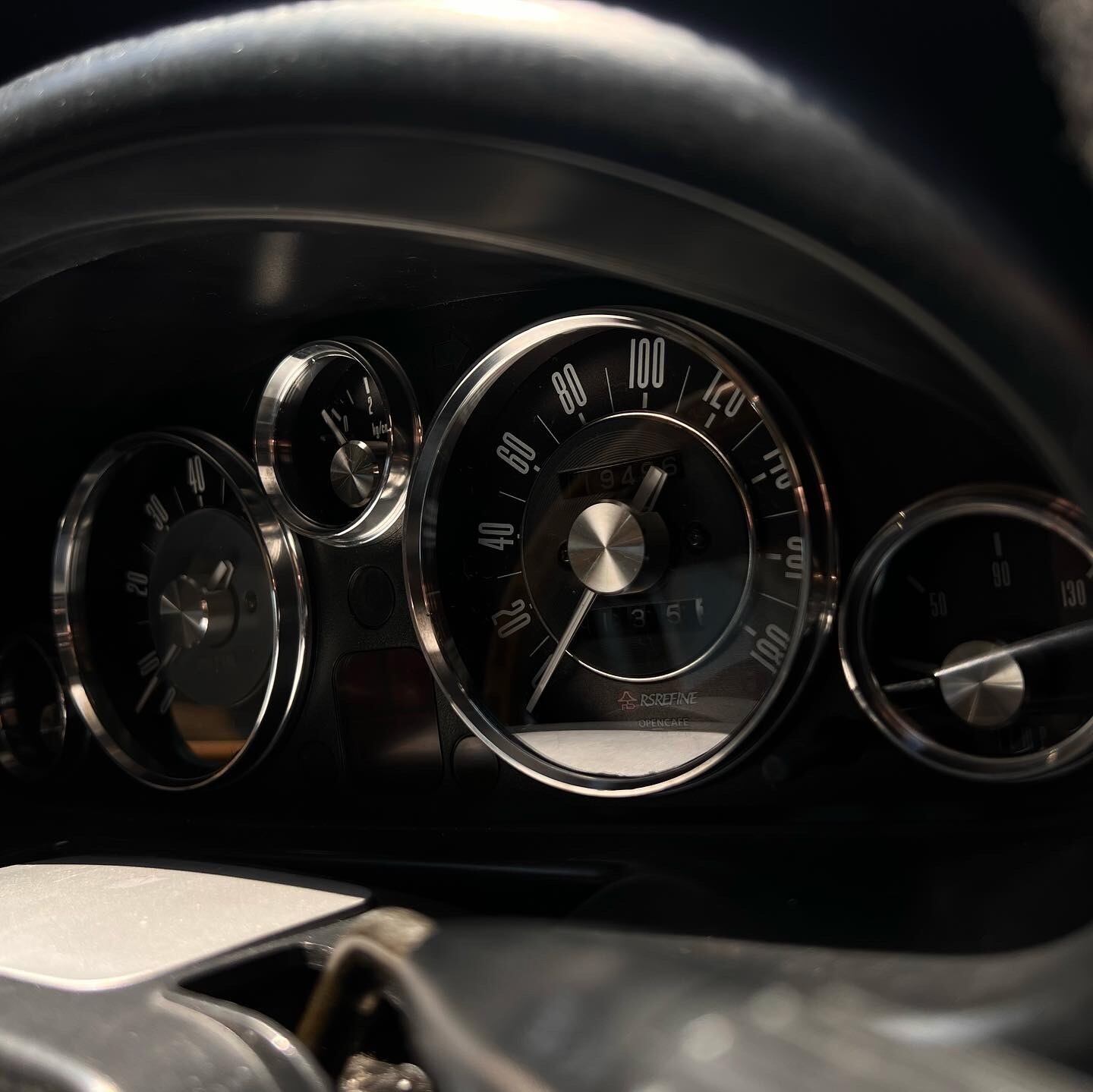 made of aluminum）Retrometer ring with lens for NA Miata & MX-5