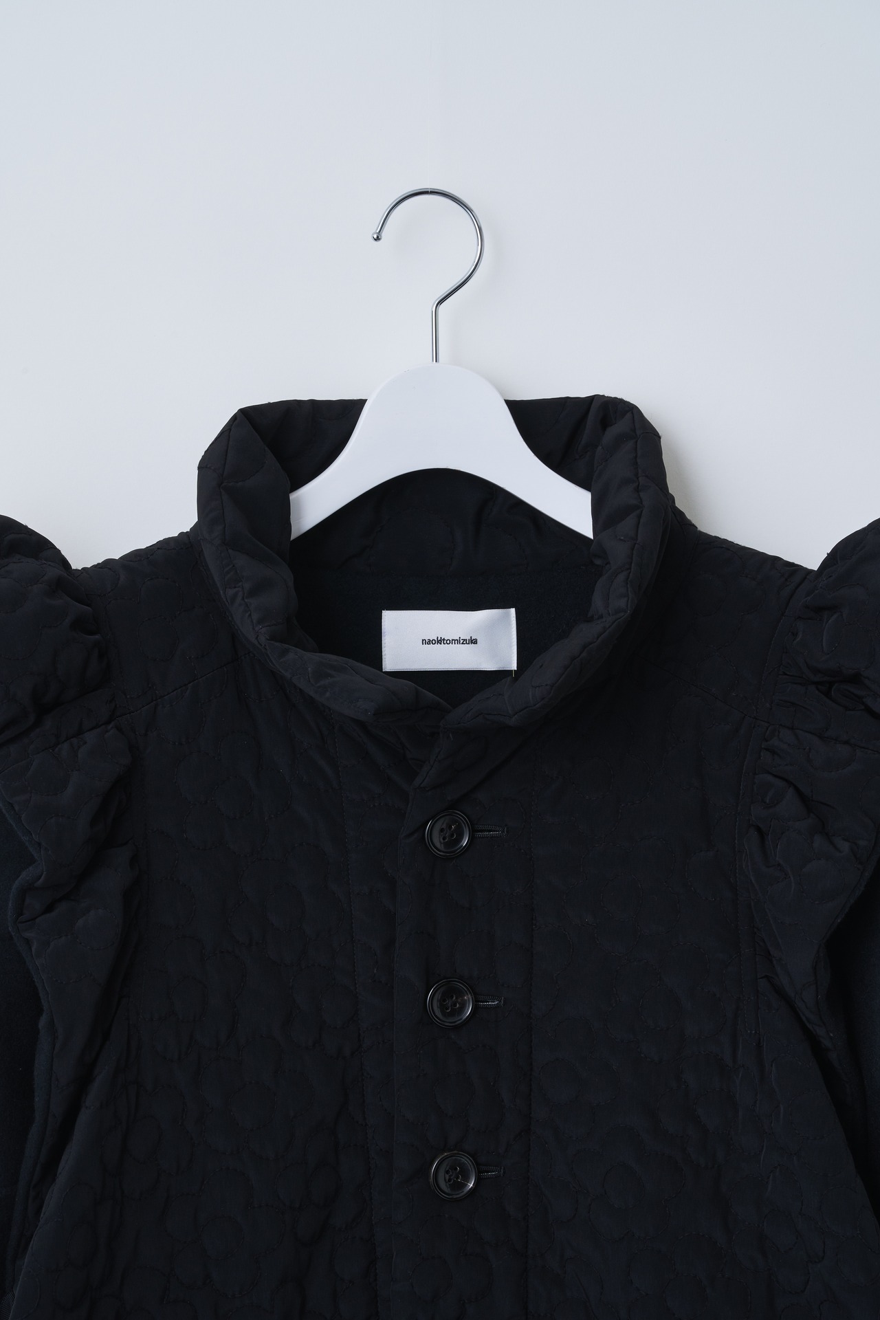 Quilting frill gilet