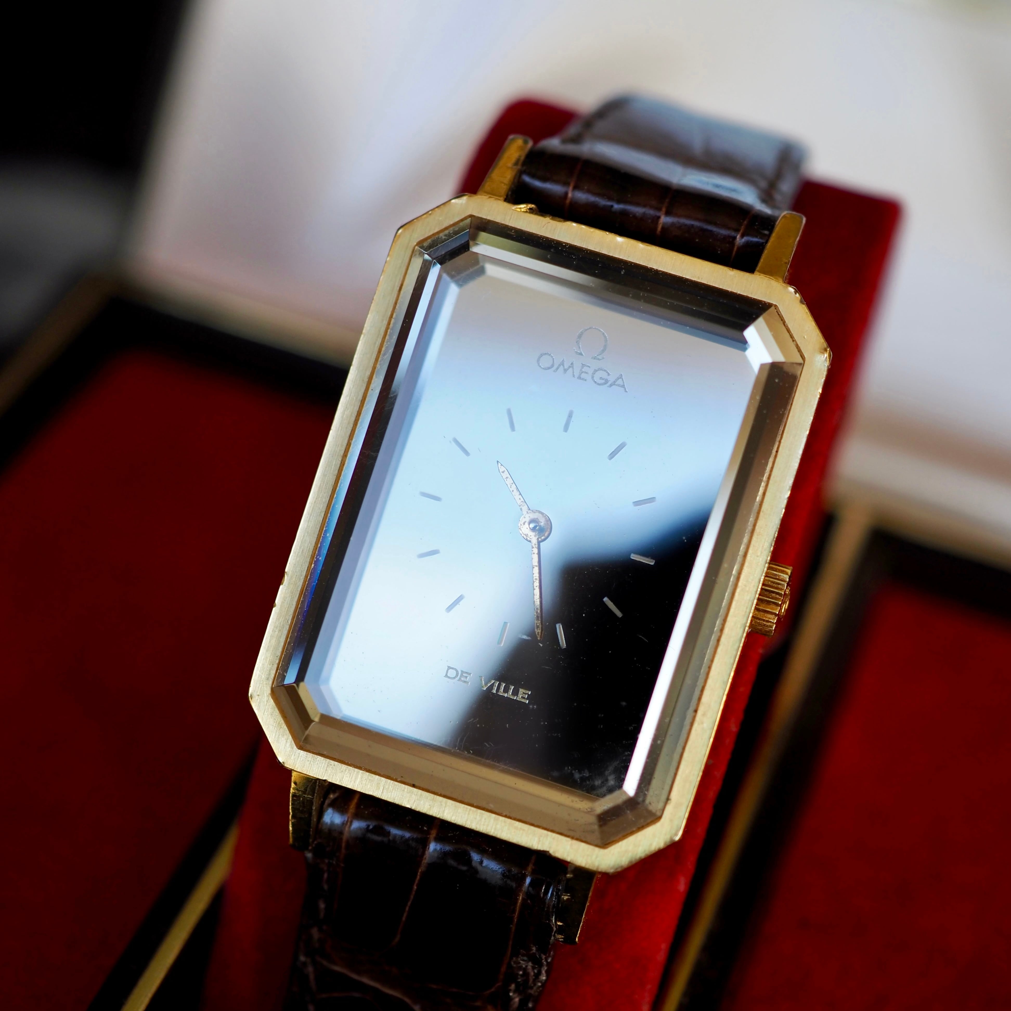 ヴィンテージ OMEGA DE VILLE タンク 手巻き 稼働品 美品 希少