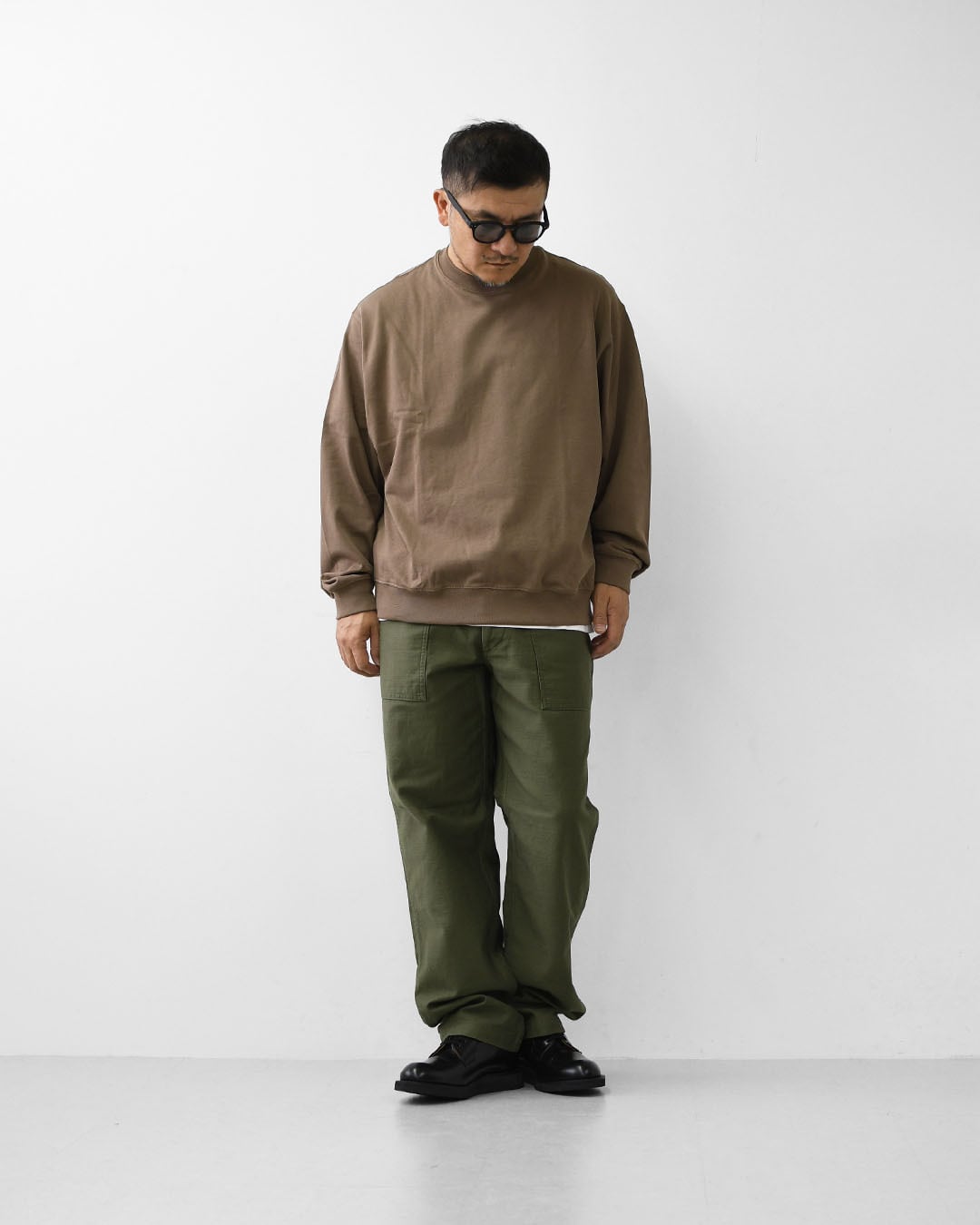 CORE-CF ストック オリーブ ordinary fits [オーディナリーフィッツ] BASIC FATIGUE [100